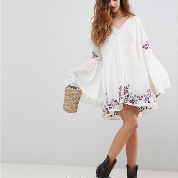 Free People Dresses & Skirts - | Free People | Te Amo Flared Mini Dress. Size XS.